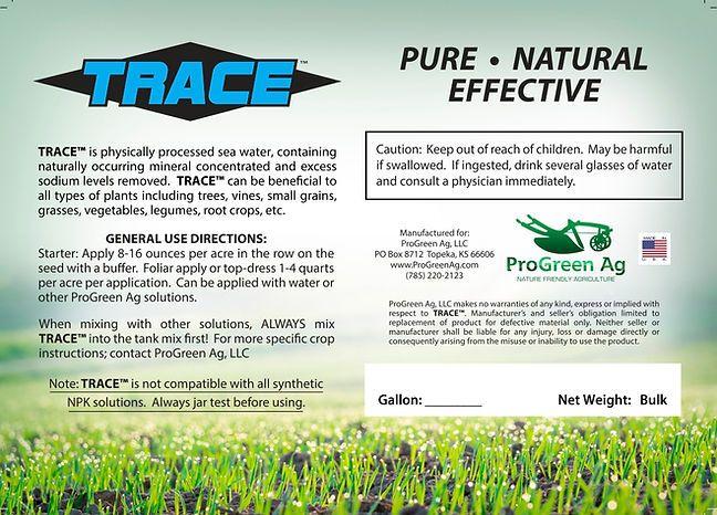 TRACE micronutrient supplement field application context